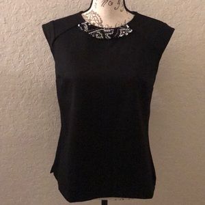 ANN TAYLOR Black Top Size S EUC